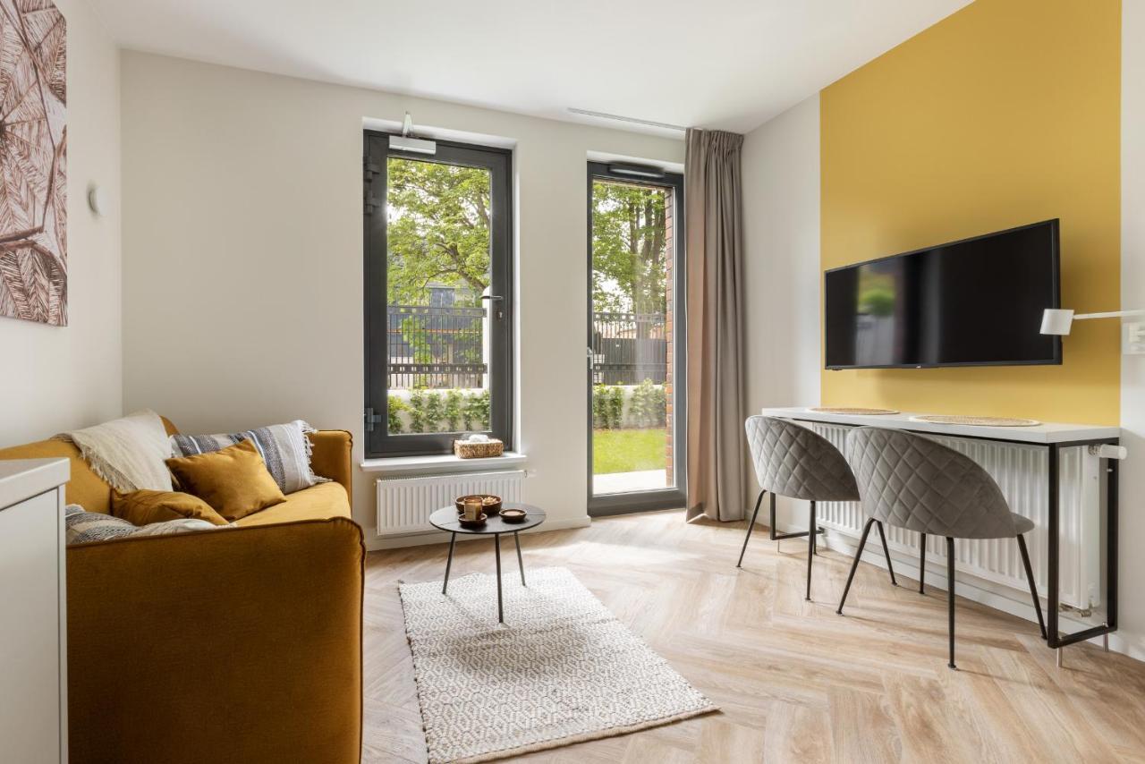 Glow Apartments, Aparthotel Kollataja - Wrzeszcz Gdańsk Kültér fotó