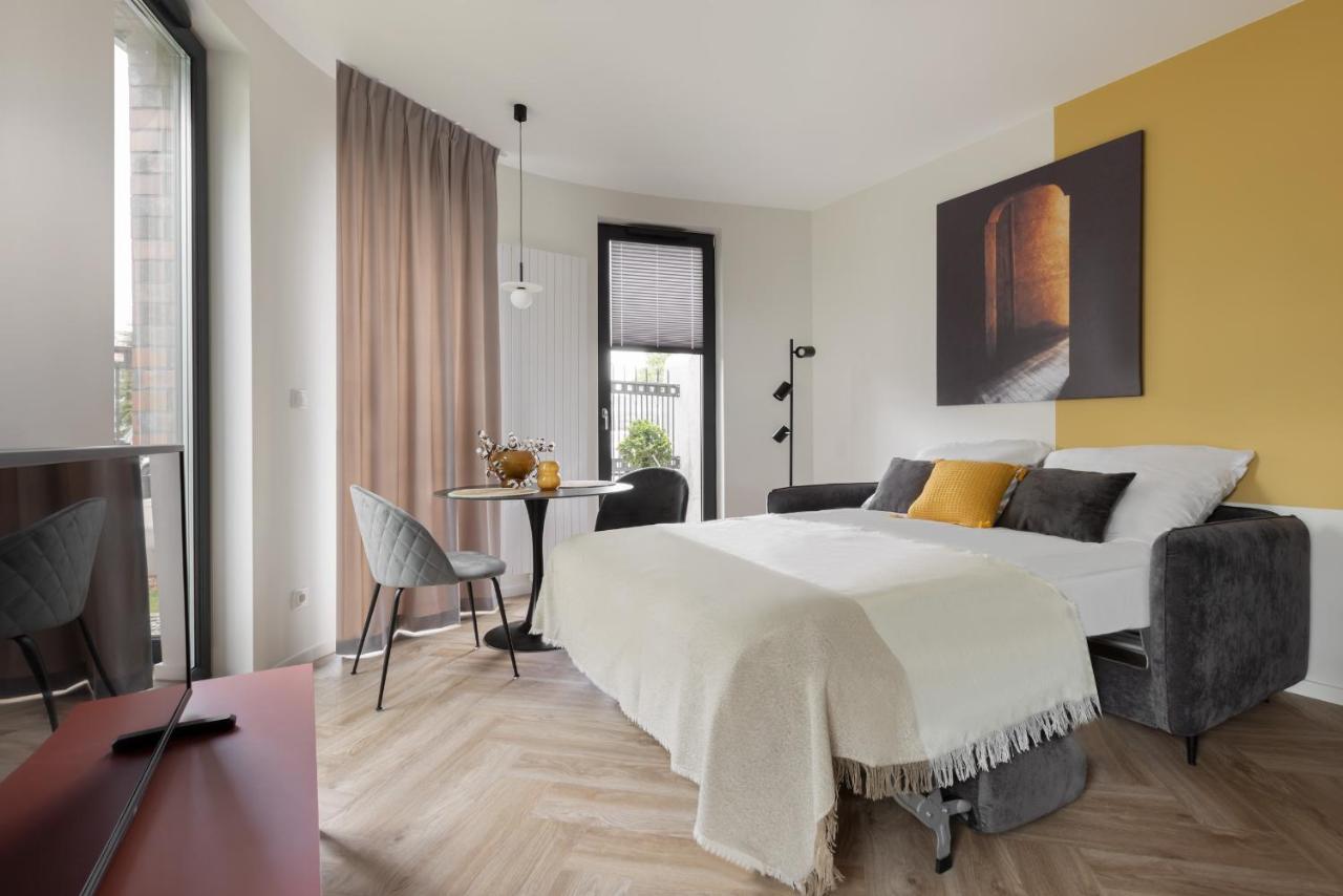 Glow Apartments, Aparthotel Kollataja - Wrzeszcz Gdańsk Kültér fotó