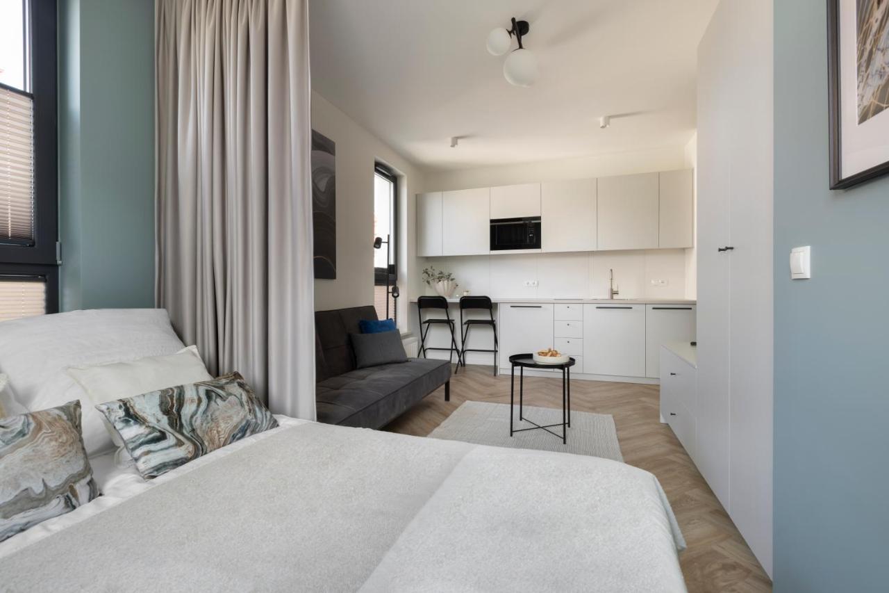 Glow Apartments, Aparthotel Kollataja - Wrzeszcz Gdańsk Kültér fotó