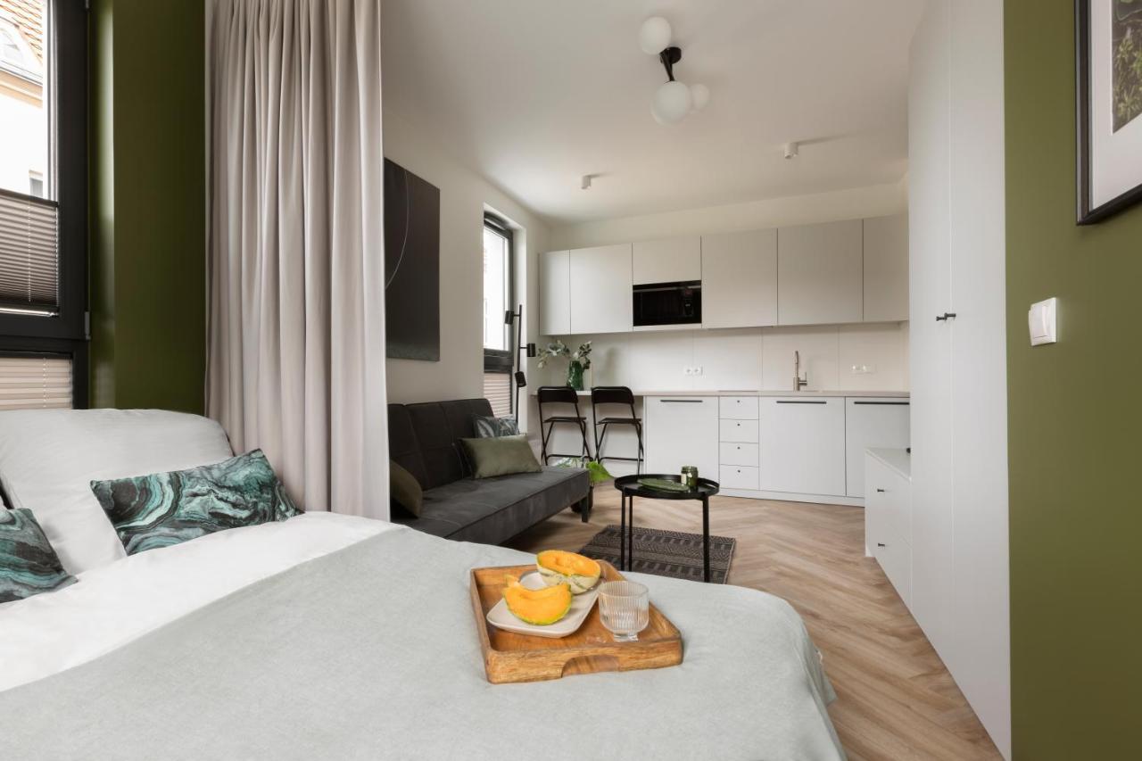 Glow Apartments, Aparthotel Kollataja - Wrzeszcz Gdańsk Kültér fotó